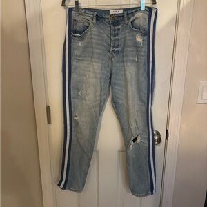 Pistola High Rise Stripe Jeans – Size 29